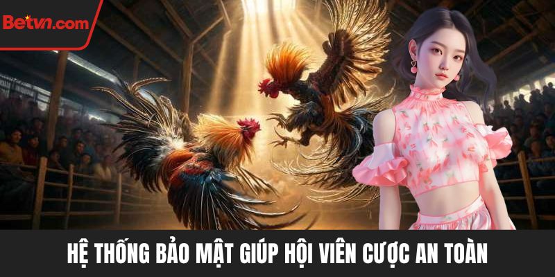 Hệ thống bảo mật giúp hội viên cược an toàn
